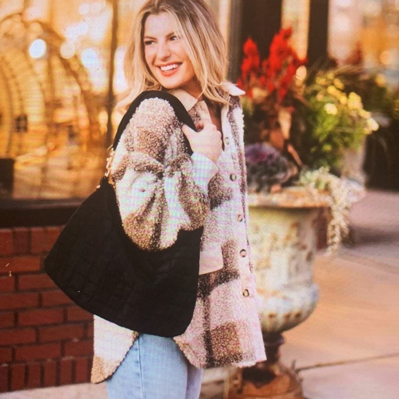 Bentley Braided Puffer Shoulder Bag in Black - Picture 2 of 2